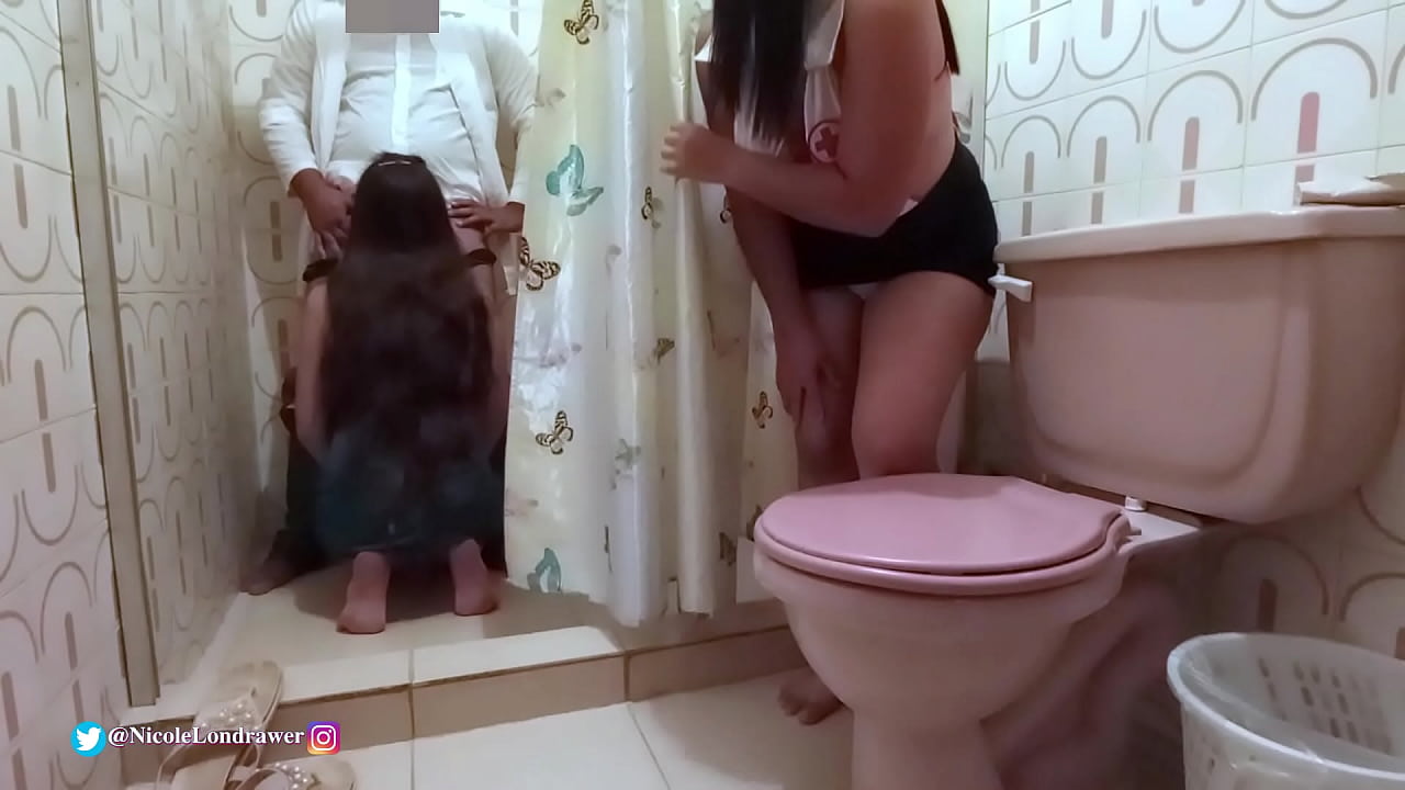 Nurse finds doctor fucking patient in hospital toilet / PART 1 / NicoleLondrawer / Chiquicandy
