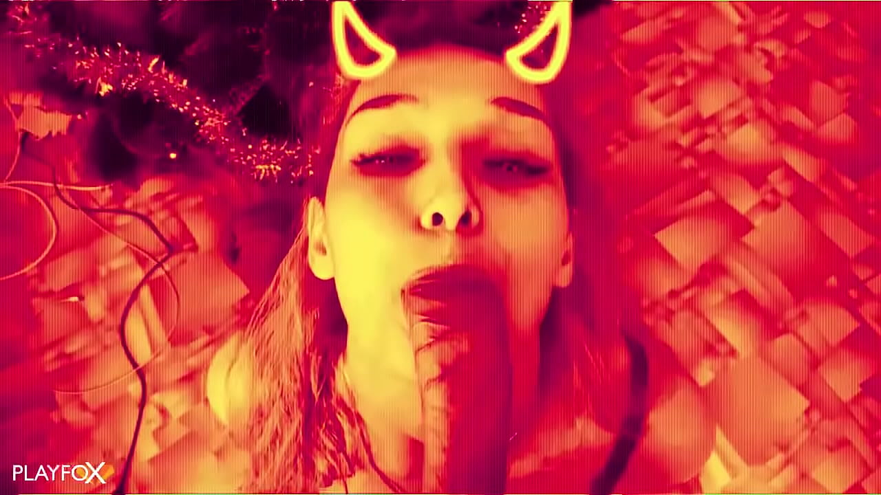 Devilish hottie gets fucked really good and gets cum on her ass